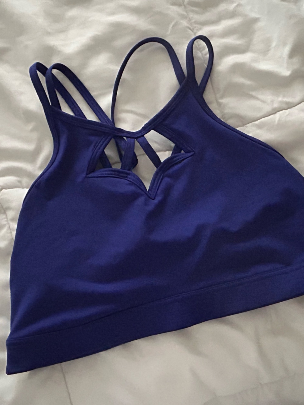 Blue Victoria’s Secret Sports Bra NWOT